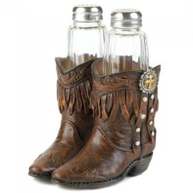 Cowboy Boots Salt & Pepper Set