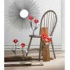 Romantic Red Flower Candle Holder - Double