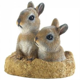 Baby Bunnies Garden Decor