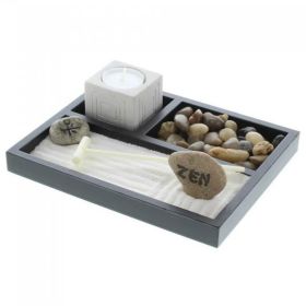 Zen Garden with Candle Holder