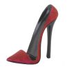 Sparkly High Heel Shoe Phone Holder - Red