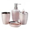 Rose Gold Shimmering Bath Set