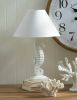 White Seahorse Table Lamp